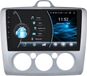 Happiq Autoradio met Bluetooth, CarPlay et Android Auto pour Ford Focus Mk2/Mk3 (2004-2011) - Système de navigation Double Din - 4 Go de RAM, 64 Go de stockage