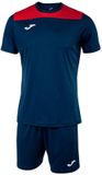 Joma Phoenix II Korte Mouw Set Blauw 7-8 Years Kinderen