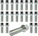 Tunershop Fiat 20 wielbouten M12x1,25 met 60° conische schroefdraad, vierkante kop (SW19), schaftlengte 26 mm, compatibel met Fiat 500, Barchetta, Brava, Bravo, Cinquecento, Doblo, Idea, Marea, Multipla