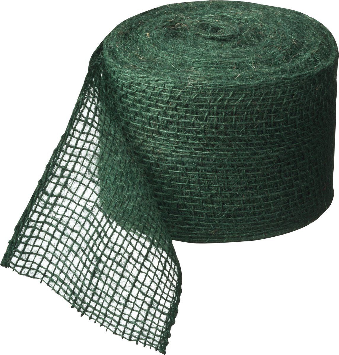 Nature Juteband groen 10 cm x 25 m 220 g/m2