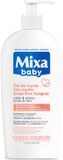 Mixa Baby Gel lavant doux 2-en-1 corps et cheveux sans savon à l'huile d'amande