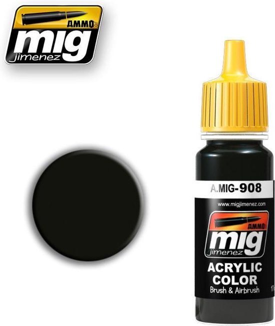 mig MIG-0908 Grijs Base Acrylverf (17 Ml), Multicolor