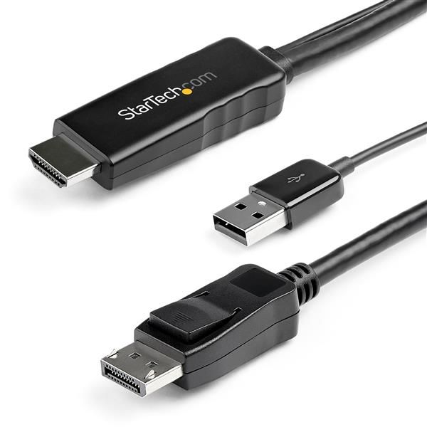 StarTech.com HDMI naar DisplayPort kabel - 3m - 4K 30Hz