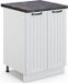 Vicco Fame-Line Keukenonderkast – 60 cm, WB Antraciet Wit Landhuis