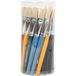 Creotime 10351 Kwasten voor Kinderen, b: 15 mm, Plat, 30 stuks