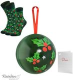 Rainbow Socks - Kerstsokken in Bal - Voor het Gezin - 3 Paar - Comfort en Stijl
