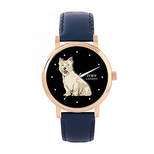 Toff London West Highland Terrier Hondenhorloge - 5059656807575