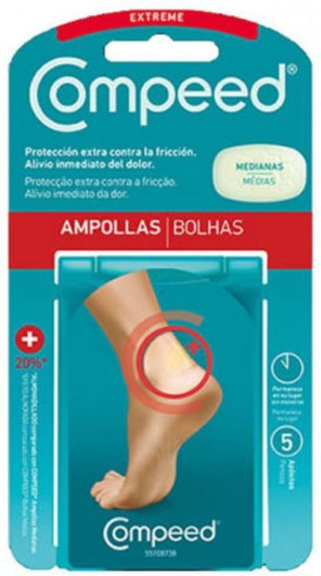 Compeed Blister Medium Plasters +20% 5 Units