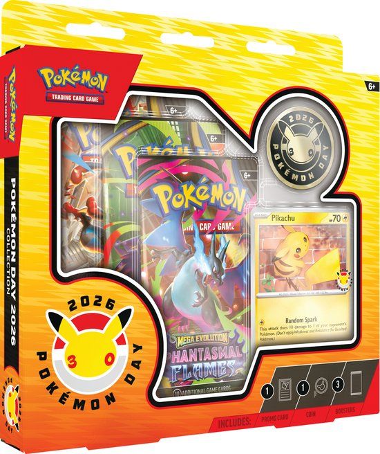 The Pokemon Company Pokémon Day 2026 Collection - Trading Cards - Standard Edition - 6+ Years