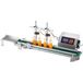 VEVOR machine de remplissage automatique de liquides de 10 à 500 g avec bande transporteuse, système de remplissage pour boissons, cosmétiques, huile et produits chimiques, boîtier en acier inoxydable, balance numérique, réglable en hauteur, avec 4 buses et capteur.