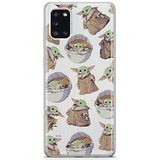 ERT GROUP mobiel telefoonhoesje voor Samsung A31 origineel en officieel erkend Star Wars patroon Baby Yoda 028