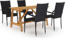 Prolenta Maison Exclusive Tuinset, 5-delig, zwart