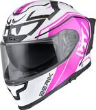 Berik FF871 Mapuro Integraalhelm - L - Wit/zwart/paars