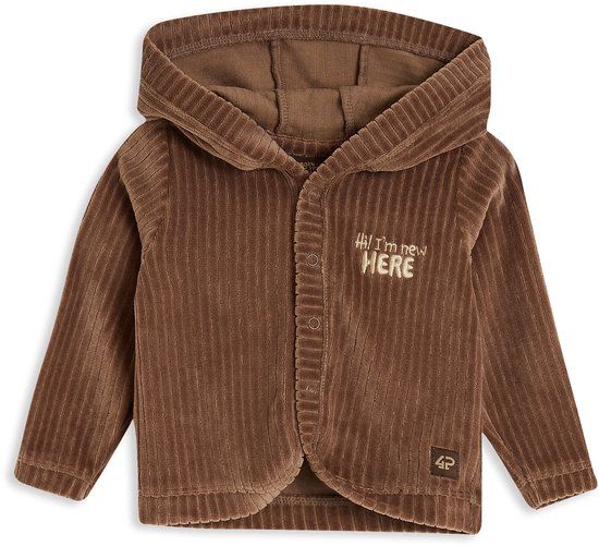 4PRESIDENT Sweater meisjes - Brown - Maat 74
