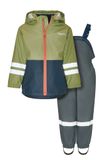 PLAYSHOES Functioneel pak navy / donkergrijs / kiwi / wit