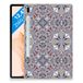 B2Ctelecom Samsung Galaxy Tab S7FE Tablet Back Cover Flower Tiles