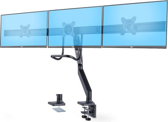 StarTech.com 3M1A3SG-MONITOR-ARM Drievoudige Monitorarm voor Bureau