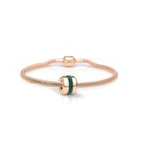 BERING Roségouden armbanden voor dames, Arctic Symphony collectie met roestvrij staal, HMY1-R-ME-190