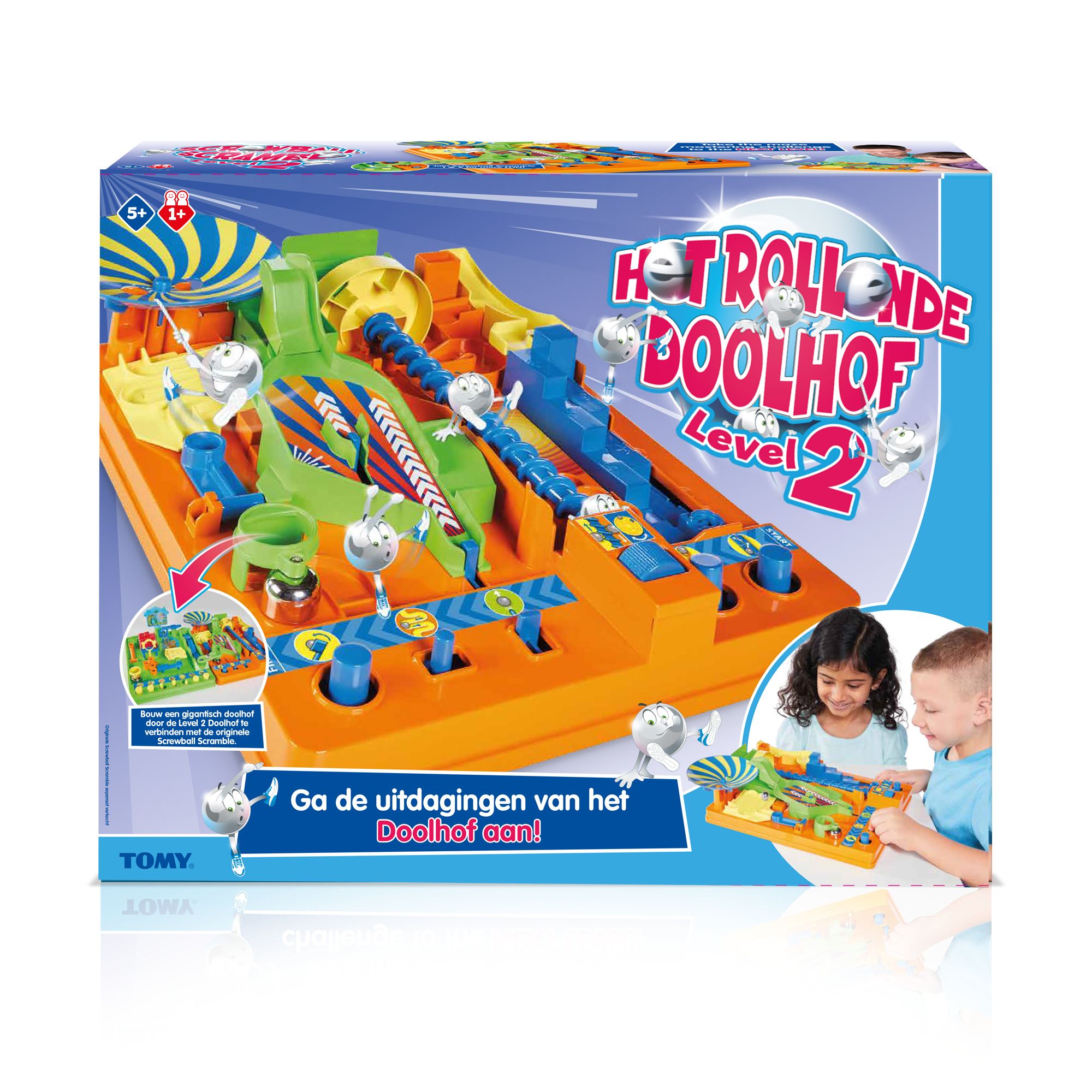 Tomy Het Rollende Doolhof - Behendigheidsspel - Actiespel - Level 2 - 5+ jaar