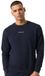 Björn Borg Borg Classic Sweater Heren Trui Met Lange Mouw Mannen - Katoen - Donkerblauw - Maat XL