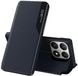 Techsuit Hoesje geschikt voor Xiaomi 15T - eFold Book Case - Donkerblauw