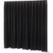 Wentex P&D Rideau MGS 5.16 oz/yd² (USA) noir - 11′ × 10′ ≈ 3,35 m × 3,05 m (L × H) - plissé
