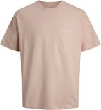 Jack & Jones T-shirt Jormontauk Aop Back Tee Ss Crew Nec 12292148 Peach Melba Mannen Maat - XL