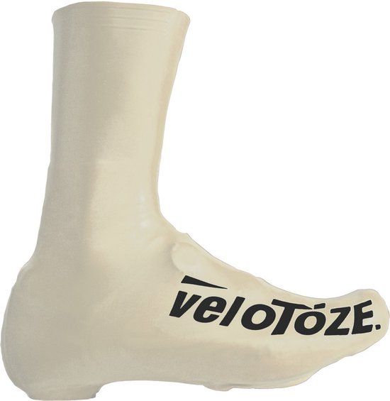 veloToze Road 2.0 Overschoenen Lang - White - Unisex - Schoenmaat 40.5 - Winddicht & Waterdicht