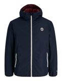 JACK & JONES Tussenjas blauw / wit