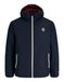 JACK & JONES Tussenjas blauw / wit
