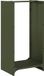 vidaXL - Porte-bûches - 40x30x80 cm - Acier laminé à froid - Vert olive