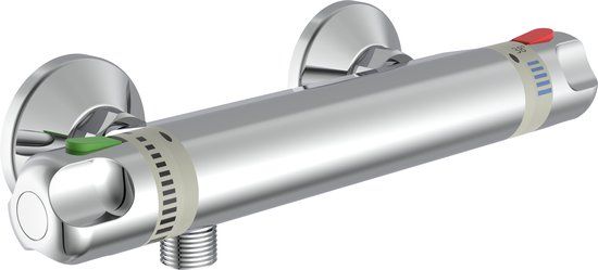 SCHÜTTE Vinea Thermostatische Douchekraan - Chroom - 15 cm Hartafstand