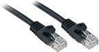LINDY 48197 RJ45 Netwerkkabel, patchkabel CAT 6 U/UTP 10.00 m Zwart 1 stuk(s)