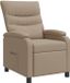 vidaXL - Relaxfauteuil - Cappuccino - Kunstleer