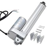 VEVOR Lineaire aandrijving, 12 V, waterdichte lineaire aandrijving IP65 met 203,2 mm slag, 3000 N bewegingsactoren met montagebeugels voor zonne-tracker, industriële machines