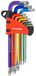 Merkloos Torx sleutelset - 9-delig - T10 t/m T50 - Chroom-vanadium