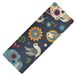 Tapis de yoga Dia De Los Muertos avec surface antidérapante et sac de transport
