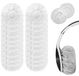 Icecat 100 Stuks Housse de coussin jetable pour casque