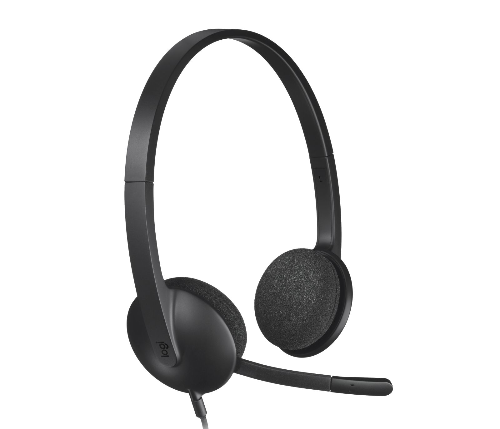 Logitech H340 USB Computer Headset - Black