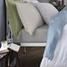 Hoeslaken, Plain Dyed Dark Grey hoeslaken, 100% katoen, perkal, 180 x 200 cm