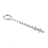 Prime-Line 9066459 verzinkt stalen oogbout met moer (10 Pack)