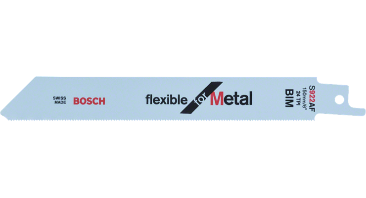 Bosch S 922 AF Flexible for Metal reciprozaagbladen