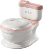 Tryco Potje met Geluid - Kinder Toilet - Potje Peuter - Plaspotje - Toilettrainer - Kinder WC - Roze