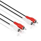 HDSUPPLY LP-AC040-025-V2 audio kabel 2,5 m 2 x RCA Zwart, Wit, Rood
