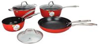 Laguiole Cuisson Set de 9pcs ROUGE AirIron LA-9120660