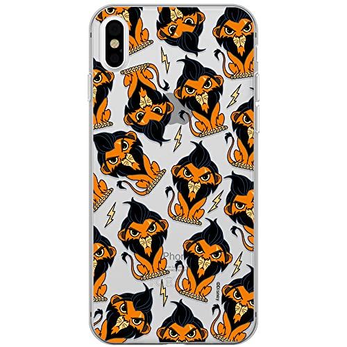 ERT GROUP iPhone XS Max Case - Disney Scar 002 - Officially Licensed - Fitted Phone Cover