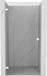 Mexen Lunar-B porte de douche pivotante gauche 100, transparent, blanc