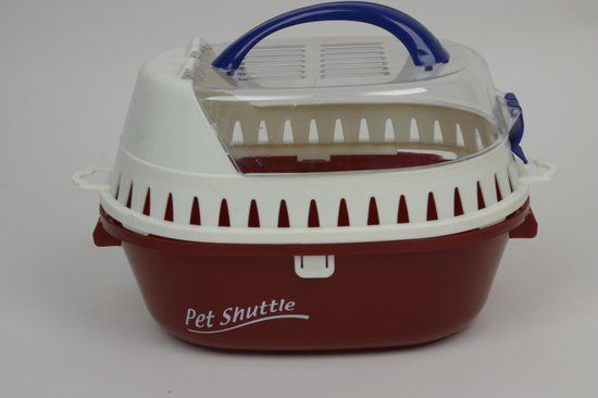 Flamingo Kattentransportbox Pet Shuttle - Rood - 25 x 19 x 18 cm