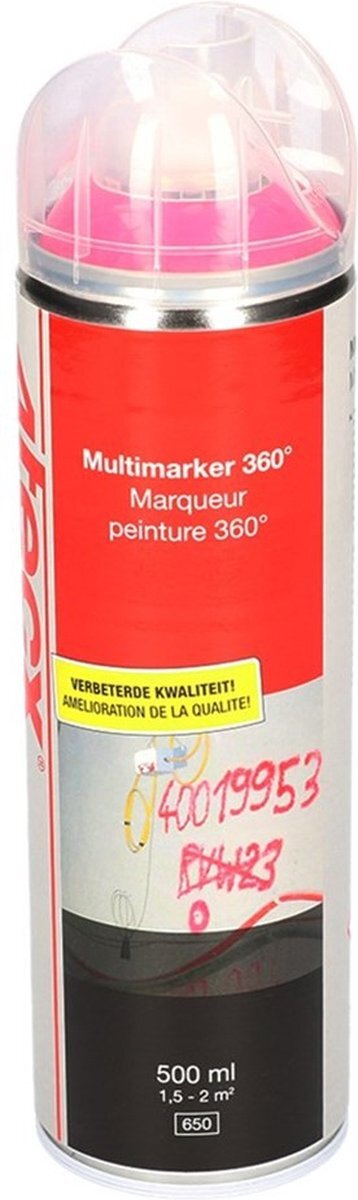 4Tecx Spray Fluor Roze 500Ml