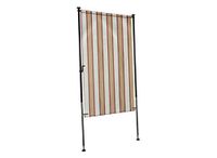 Angerer Inkijkbescherming Exclusiv - zijluifel voor zon- en inkijkbescherming (120 cm, roestbeige)